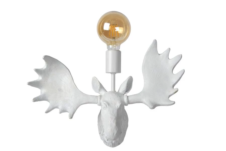 Lucide EXTRAVAGANZA MOOSE - Wandleuchte - 1xE27 - Weiß - AUSgeschaltet